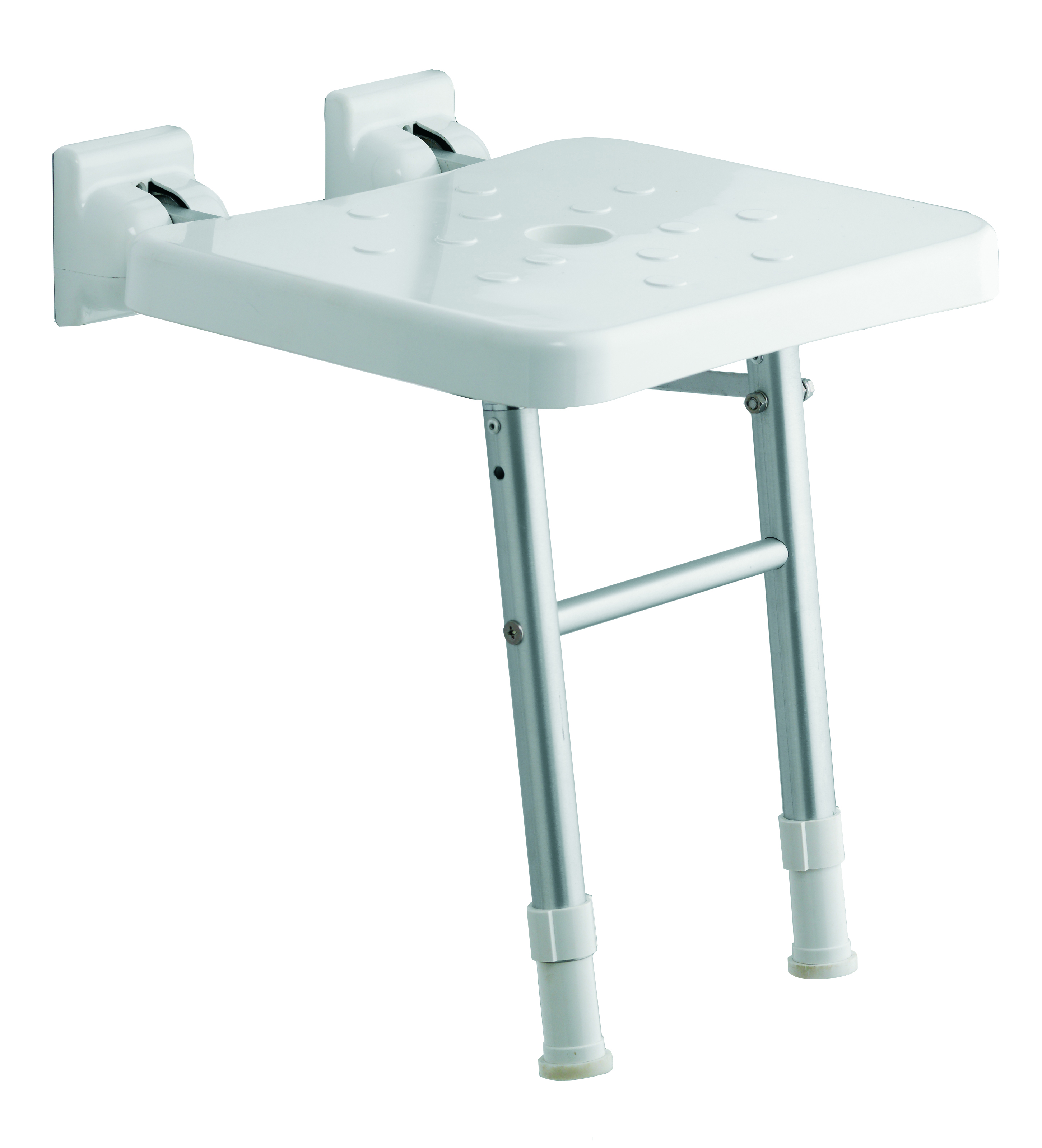 Comfort Fold Up Height Adjustable Shower Seat With Legs 1 Comfort Fold Up Height Adjustable Shower Seat With Legs