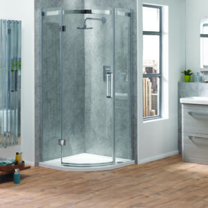 Ascent Premier 800mm Hinged Quadrant Enclosure