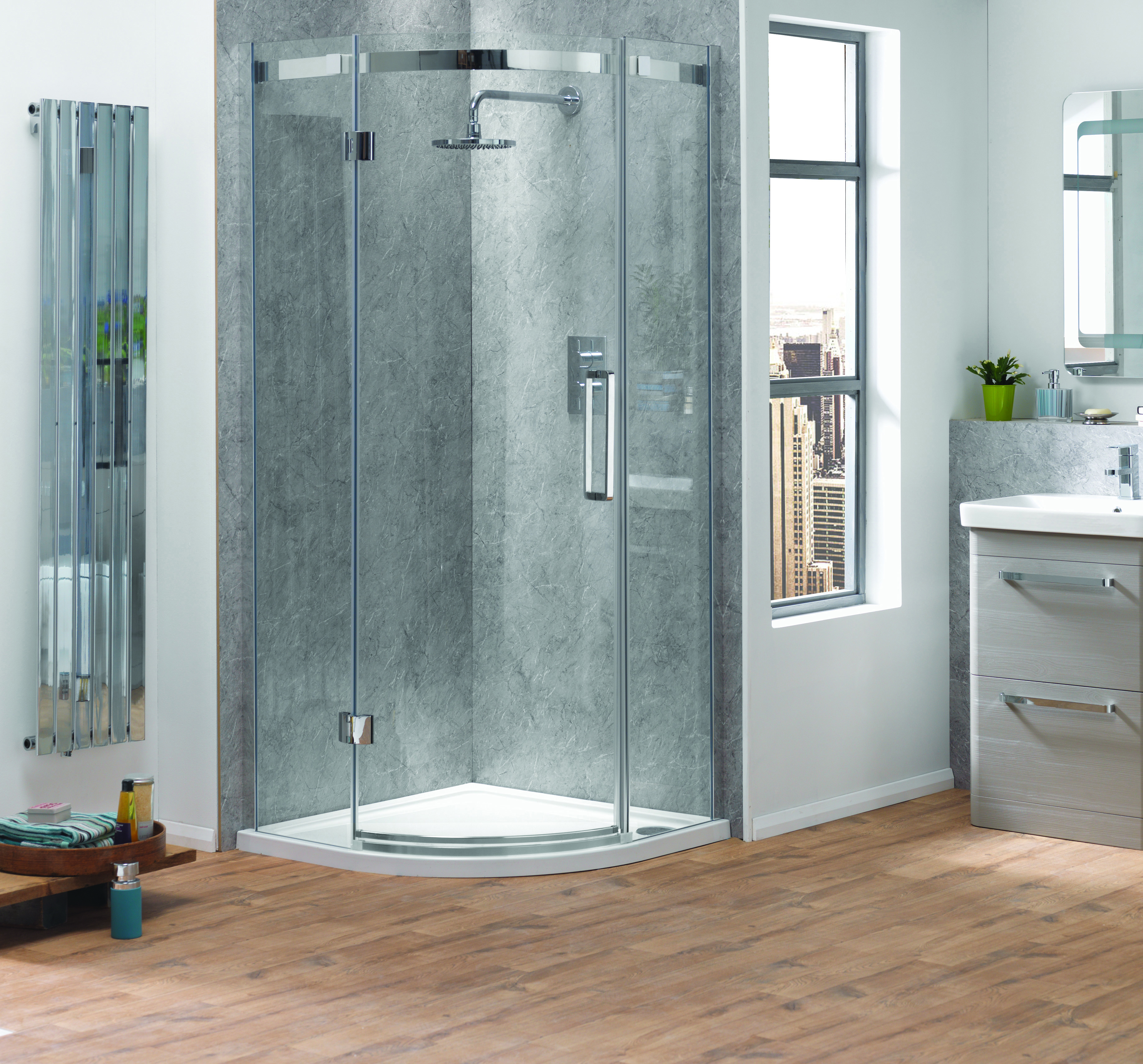 Ascent Premier 900mm Hinged Quadrant Enclosure 1 Ascent Premier 900mm Hinged Quadrant Enclosure