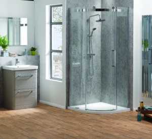 Comet Thermostatic Mixer Shower - Brushed Nickel 4 Ascent Prem Roller Quad