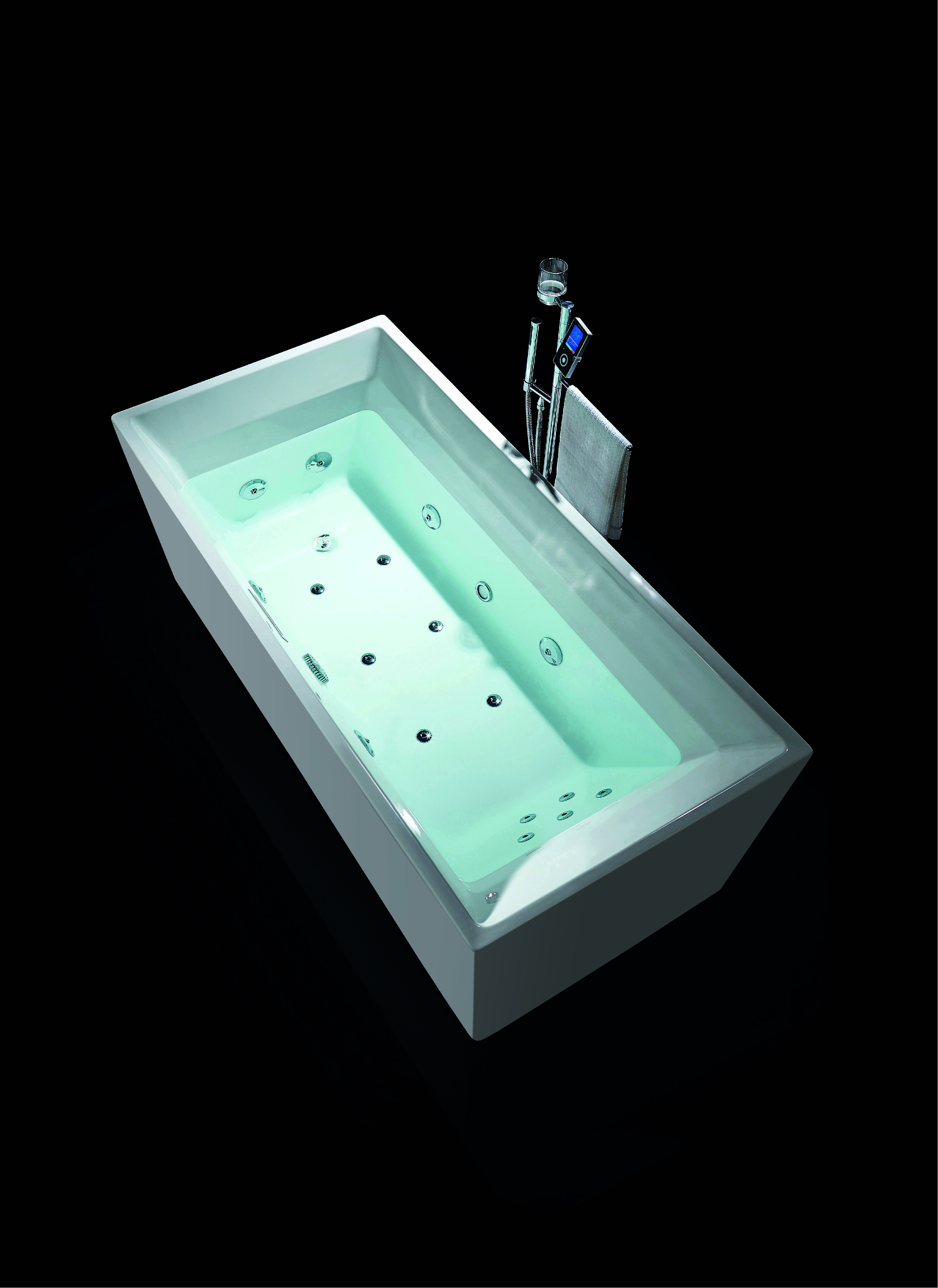 Porto 1800 X 800 Freestanding Bath 4 Porto 1800 X 800 Freestanding Bath - Image 4