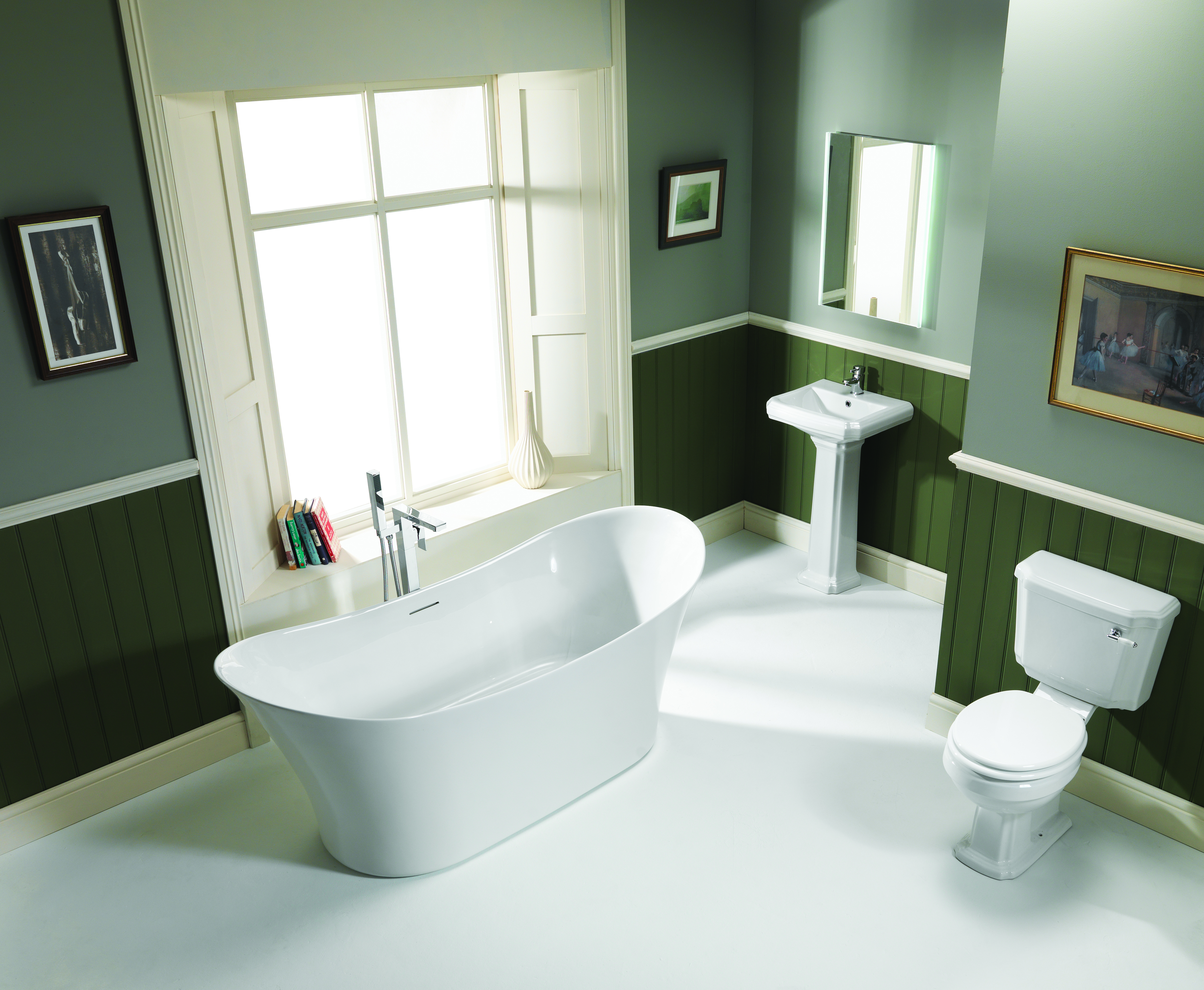 Valentina 1700 x 750 Freestanding Bath 2 Valentina 1700 x 750 Freestanding Bath - Image 2