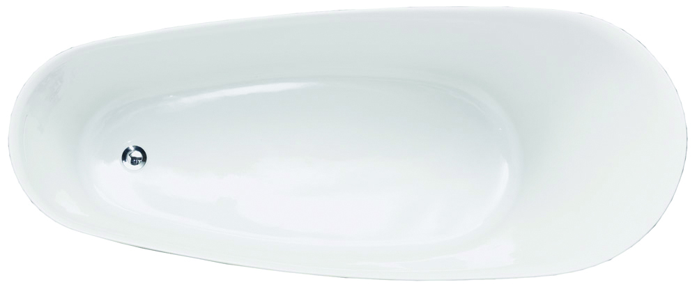 Roma 1650 x 700 Freestanding Bath 2 Roma 1650 x 700 Freestanding Bath - Image 2