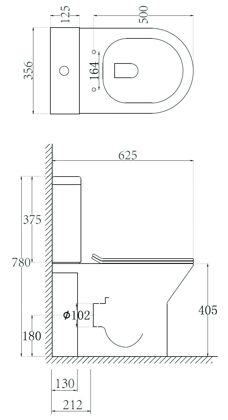 Venice Rimless Close Coupled Suite 4 Venice Rimless Close Coupled Suite - Image 4