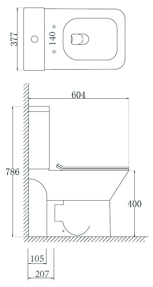 Verona Rimless Close Coupled Suite 4 Verona Rimless Close Coupled Suite - Image 4