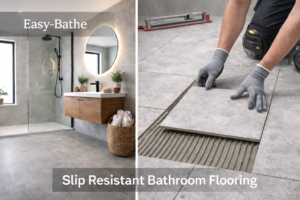 Home 12 slip resistant bathroom flooring